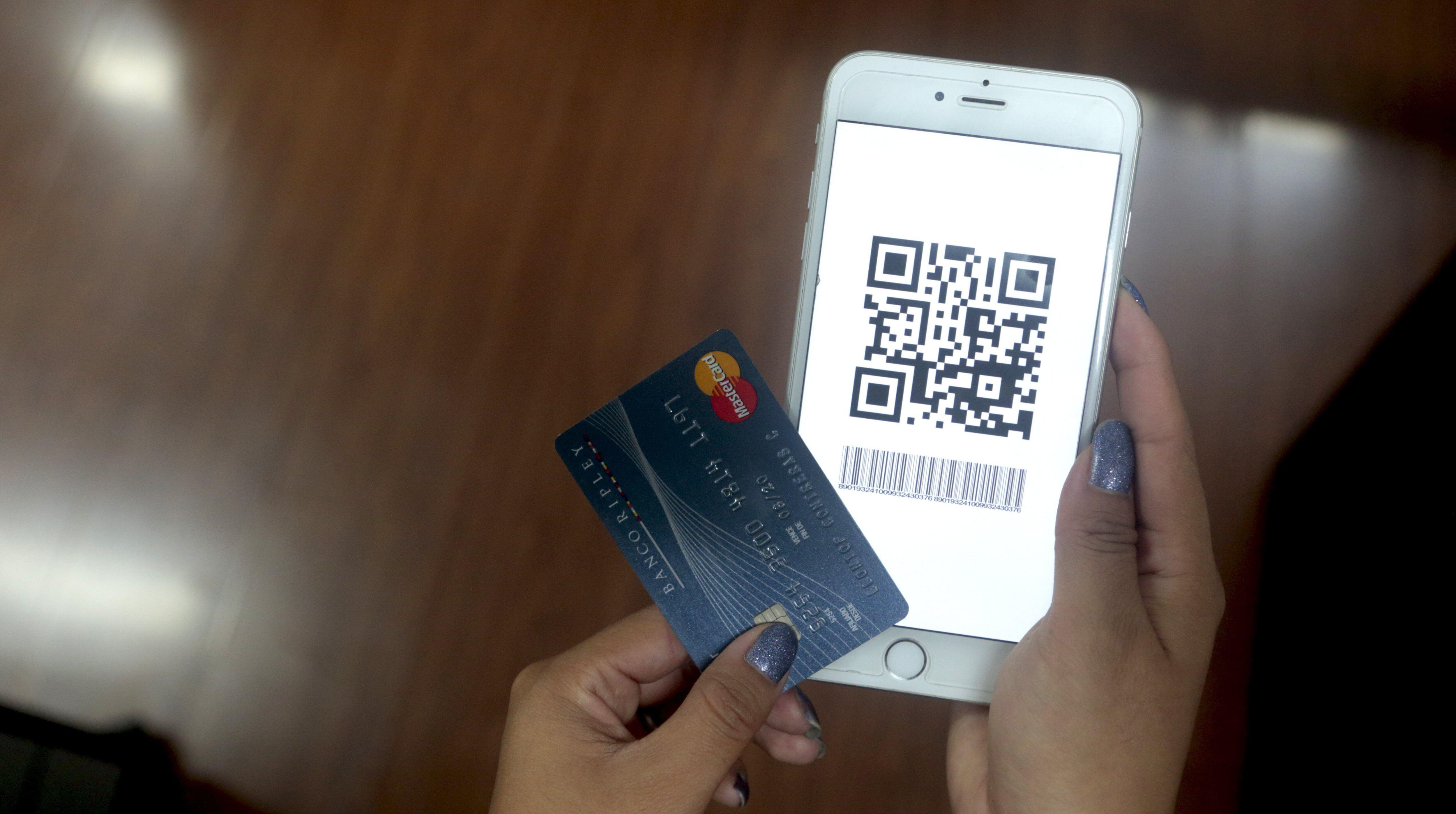 Los pagos con códigos QR podrán realizarse desde billeteras virtuales a través del servicio de Alignet. (Foto: GEC)