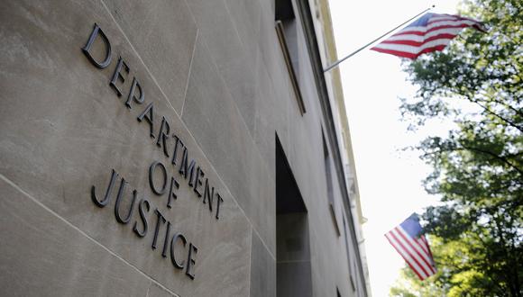 El Departamento de Justicia de Estados Unidos. (Foto: Reuters)