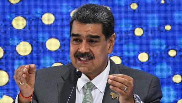 Maduro expresó que, como “si no fuera suficiente enfrentar a enemigos tan malignos y poderosos”, en referencia al “imperio” y a un sector de la oposición (Foto de Federico Parra / AFP)