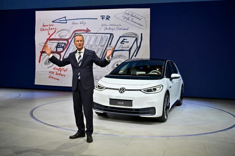 ID.3 de Volkswagen. (Foto: AFP)