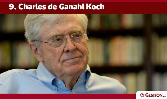 FOTO 10 | Koch Industries es un conglomerado de empresas estadounidenses y llegó a convertirse en eso gracias a la visión de Charles de Ganahl Koch, quien tiene una fortuna que alcanza los US$ 46,900 millones.