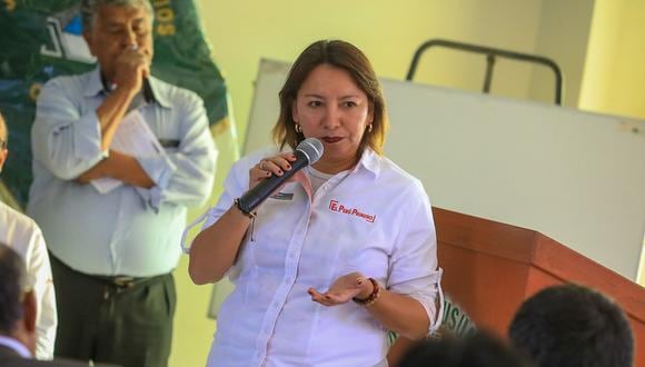 Rocío Barrios, ministra de la Producción, ha sido denunciada por presunto peculado cometido en el 2014. (Foto: Produce)
