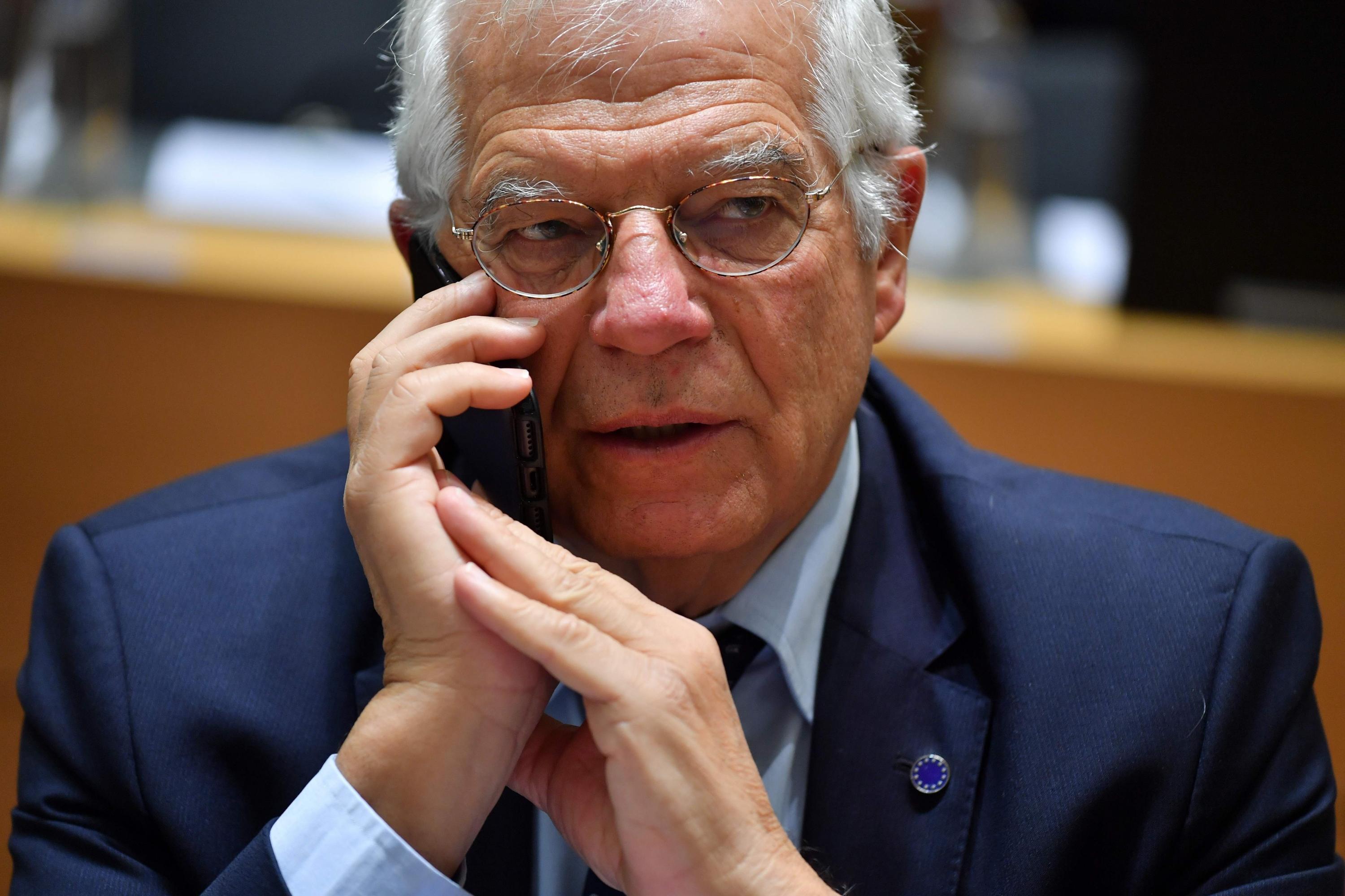 Josep Borrell, ministro de Relaciones Exteriores de España. (AFP).