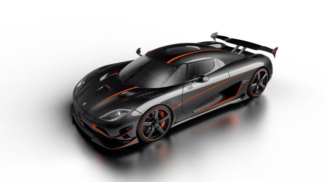 Koenigsegg Agera RS. Aunque fue pensado para la competencia, también serán lanzadas 25 unidades para su uso en carretera. Cuenta con un motor V8 de 5.2 litros y una aerodinámica mejorada. (Foto: Megaricos)