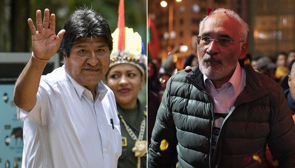 Evo Morales busca la reelección ante el opositor Carlos Mesa. (Foto: AFP/Producción)