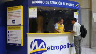 Metropolitano: ¿Desde cuándo se volverá a pagar S/ 2.50 por el servicio?