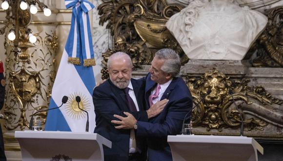 Lula y Alberto Fernandez el 23 de junio. Photographer: Anita Pouchard Serra/Bloomberg