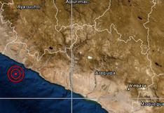 IGP: sismo de magnitud 5,1 se reportó en Caravelí, Arequipa