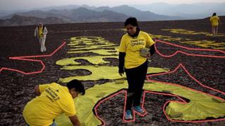 Greenpeace considera un “error” daño a Líneas de Nazca y anuncia peritaje internacional