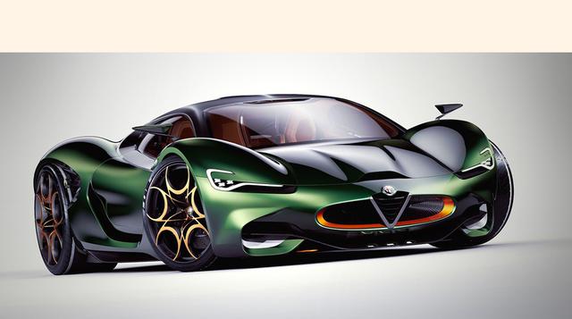 El modelo que lleva el nombre "Furia", es producto de la inspiración en otros modelos clásicos del fabricante de autos italianos. (Foto: Megaricos)