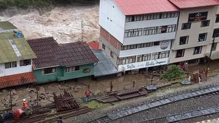 Huaico en Machu Picchu: suspenden operaciones ferroviarias desde y hacia Aguas Calientes