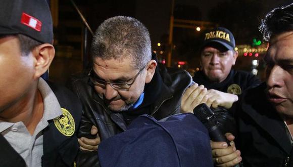 Walter Ríos cumple actualmente una orden de 18 meses de prisión preventiva en el penal Ancón I. (Foto: GEC)