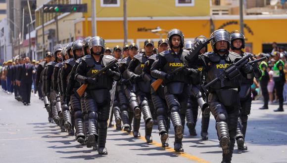 Jefe del Frente Policial de Ica remarcó el compromiso de mejorar la seguridad ciudadana. Foto: Andina