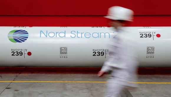 Nord Stream transporta gas ruso a Alemania a través del mar Báltico y debía ser completado por Nord Stream 2, congelado por el gobierno alemán por la campaña militar rusa en Ucrania. Foto Reuters.