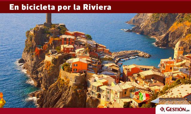 Después, se parte a Cinque Terre. El camino algo ondulado bordea la costa del Ligure durante la mayor parte de una ruta de 64 kilómetros. Una vez que estén entre los famosos cinco pueblos ubicados sobre acantilados, deberán empezar a caminar. “Fácilmente 