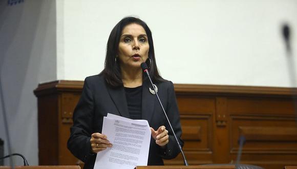Patricia Juárez indicó que su grupo aún no define con qué bancadas postulará a la Mesa Directiva. (Foto: Congreso)