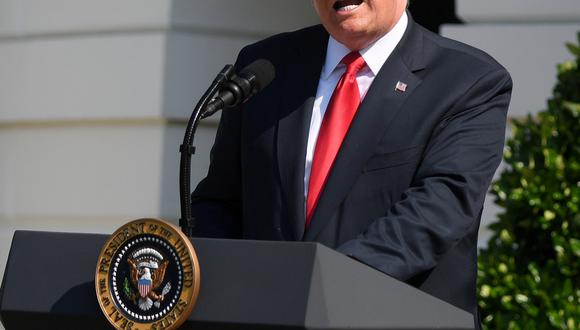 El presidente de los Estados Unidos se mostró optimista sobre los primeros encuentros para discutir sobre el TLCAN. (Foto: Reuters)