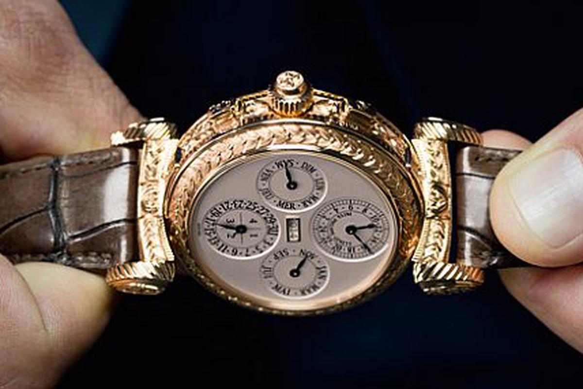 Краденные часы. Золотые часы Patek Philippe. Блатные часы.
