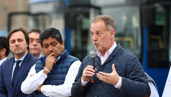 Alcalde de Lima explicó que aún está en proceso de transferencia las funciones el tema de los Corredores Complementarios, el Metropolitano y los alimentadores. (Foto: Hugo Curotto)