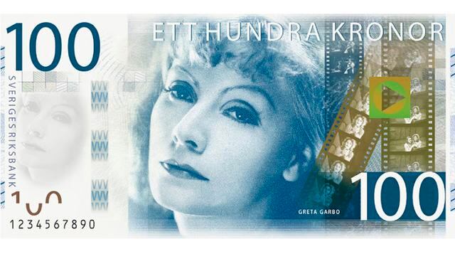 Suecia: 100 coronas suecas.