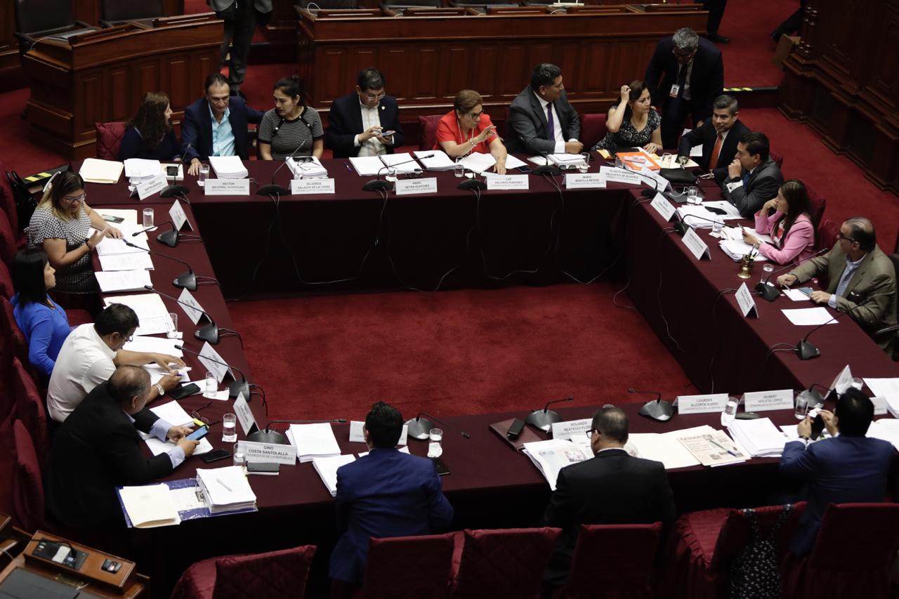 La Comisión Permanente continúa la evaluación de informes de decretos de urgencia emitidos por el Poder Ejecutivo. (Foto: GEC)