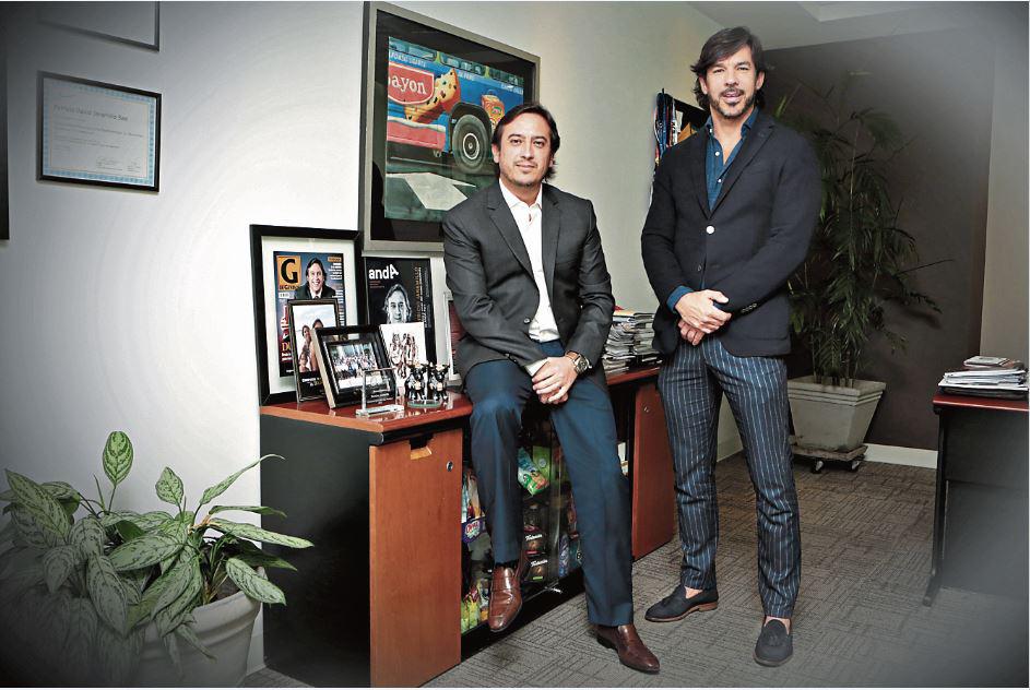 Fases. La integración comenzó a gestarse hace un año, comentan Patricio Jaramillo y Eduardo Grisolle (de izq. a der.)