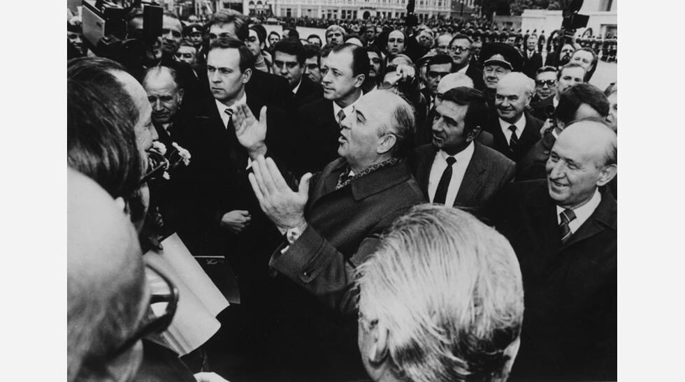 1985-1989: Gorbachov y la perestroika (Foto: Getty)