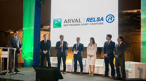 Además de estar en Perú, el grupo Arval tiene presencia en Chile, Brasil y próximamente Colombia. En la foto, parte de la plata gerencial de la empresa.