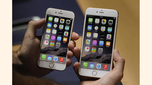 IPHONE 6 Y IPHONE 6 PLUS (Foto: Bloomberg)