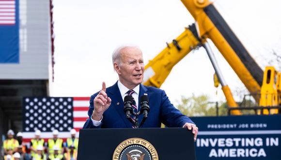 Las medidas de Biden tienen como objetivo impulsar los empleos y la inversión en EE.UU. (Foto: Bloomberg)