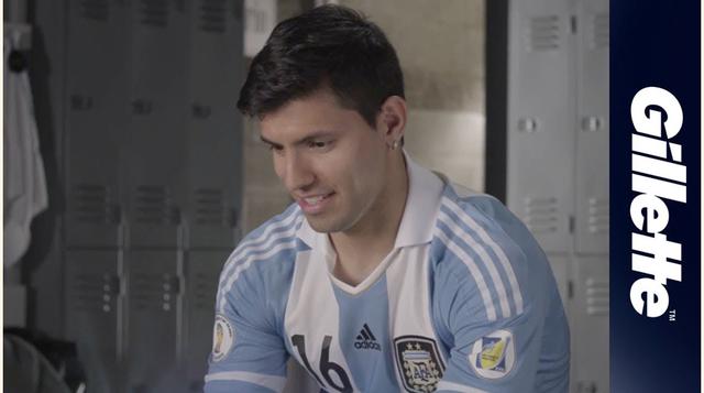 Puma, Gillette y Pepsico son algunas de las marcas que auspician a Agüero. (Foto: Ytimg)