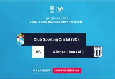 Sporting Cristal vs. Alianza Lima: empezó la venta de entradas para la segunda semifinal en el Estadio Nacional