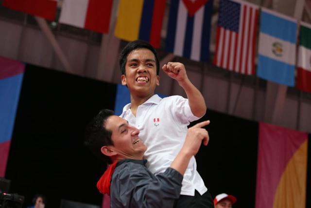 Héctor Salva: Medalla de bronce en para bádminton. (Foto: Violeta Ayasta / GEC)