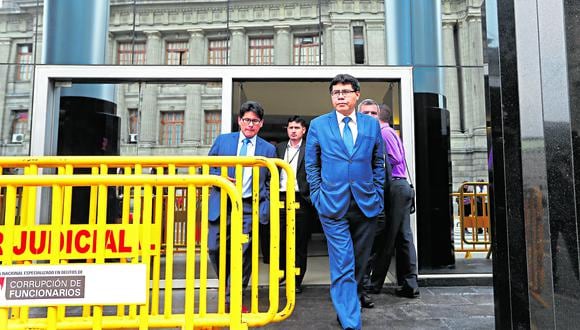 Pago. El fiscal Germán Juárez acusó al árbitro Randol Campos de haber recibido US$ 140,000 de Odebrecht. (Foto: Alessandro Currarino)