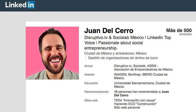 FOTO 1 | Juan del Cerro, fundador de Disruptivo.tv & Socialab México y colaborador (México)