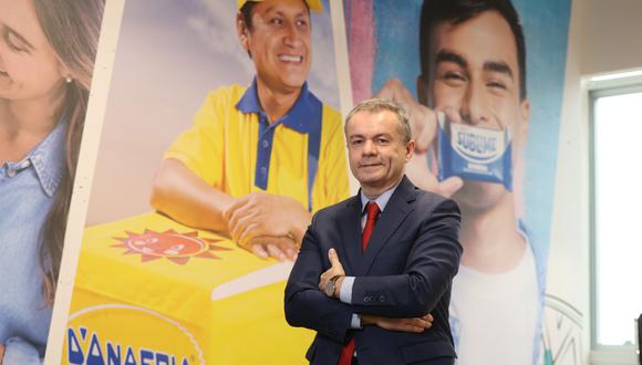 Javier Texidó lleva 30 años laborando en Nestlé en diversas posiciones. Es CEO de Nestlé para Perú y Bolivia desde hace tres meses. Foto: Nestlé.