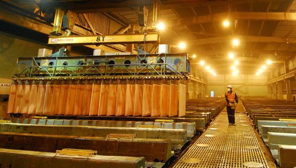 Las existencias de cobre on-warrant en almacenes registrados en la LME han subido a 62,775 toneladas. (Foto: GEC)