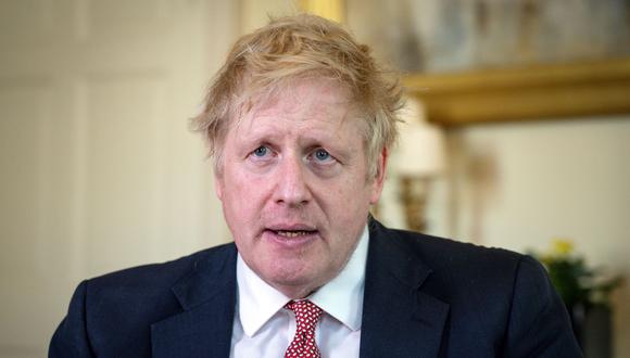 El primer ministro británico, Boris Johnson, volverá a trabajar el lunes, confirmó un portavoz de Downing Street. (AFP/PIPPA FOWLES).