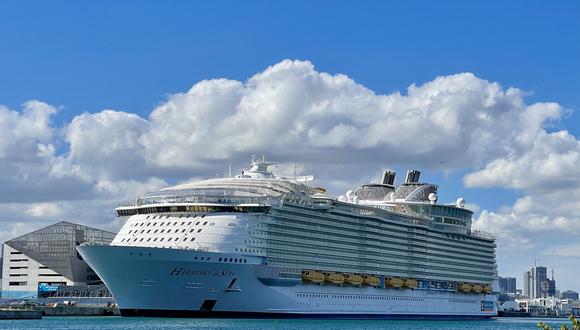Royal Caribbean Group anunció el pasado día 18 que recibió aprobación judicial para adquirir el crucero Endeavor, originalmente entregado a Crystal Cruises en el 2021 (Foto: Daniel Slim | AFP)