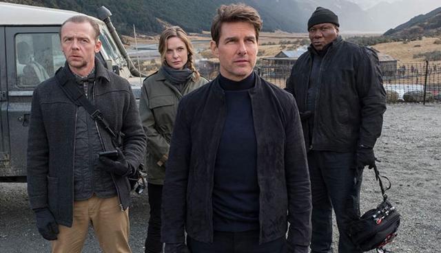 FOTO 8 | El sexto lugar lo ocupó "Misión: Imposible - Repercusión" de Tom Cruise que sobrepasó los 700 millones de dólares a nivel mundial y mejoró la recaudación de "Misión: Imposible - Protocolo Fantasma" (649,7 millones de dólares), estableciéndose como el filme más taquillero de la saga. (Foto: IMDB)