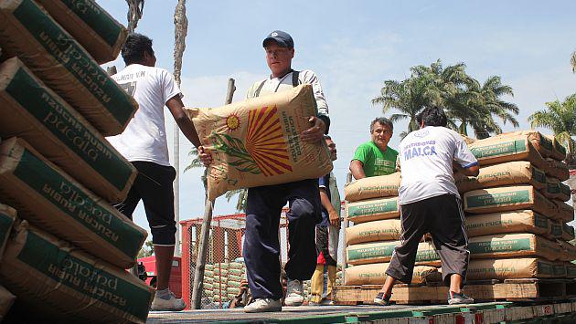 La producción local de azúcar es de casi 1,350,000 TM. (Juan Mendoza)