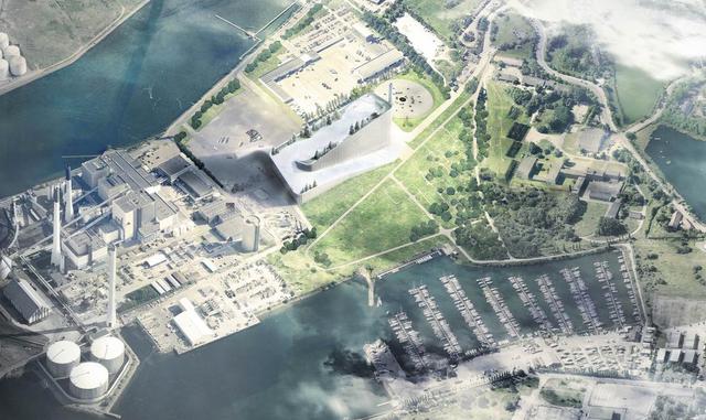 FOTO 5 | Copenhill from above.Source: Bjarke Ingels Group