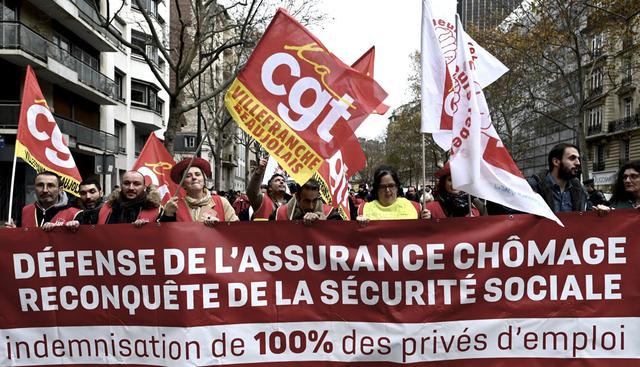 Al iniciarse las protestas, el jueves pasado, las manifestaciones congregaron a unas 800.000 personas en todo el país. (Foto: AFP)