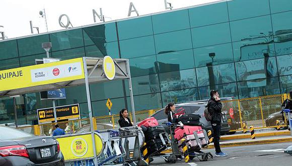 El Aeropuerto Internacional Jorge Chávez cuenta con una de las tasas más altas de la región, indicó la AETAI. (Foto: El USI)