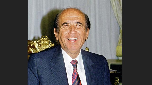 Venezuela, 1993. Carlos Andrés Pérez, acusado de malversación y enriquecimiento ilícito. (Foto: Los andes)