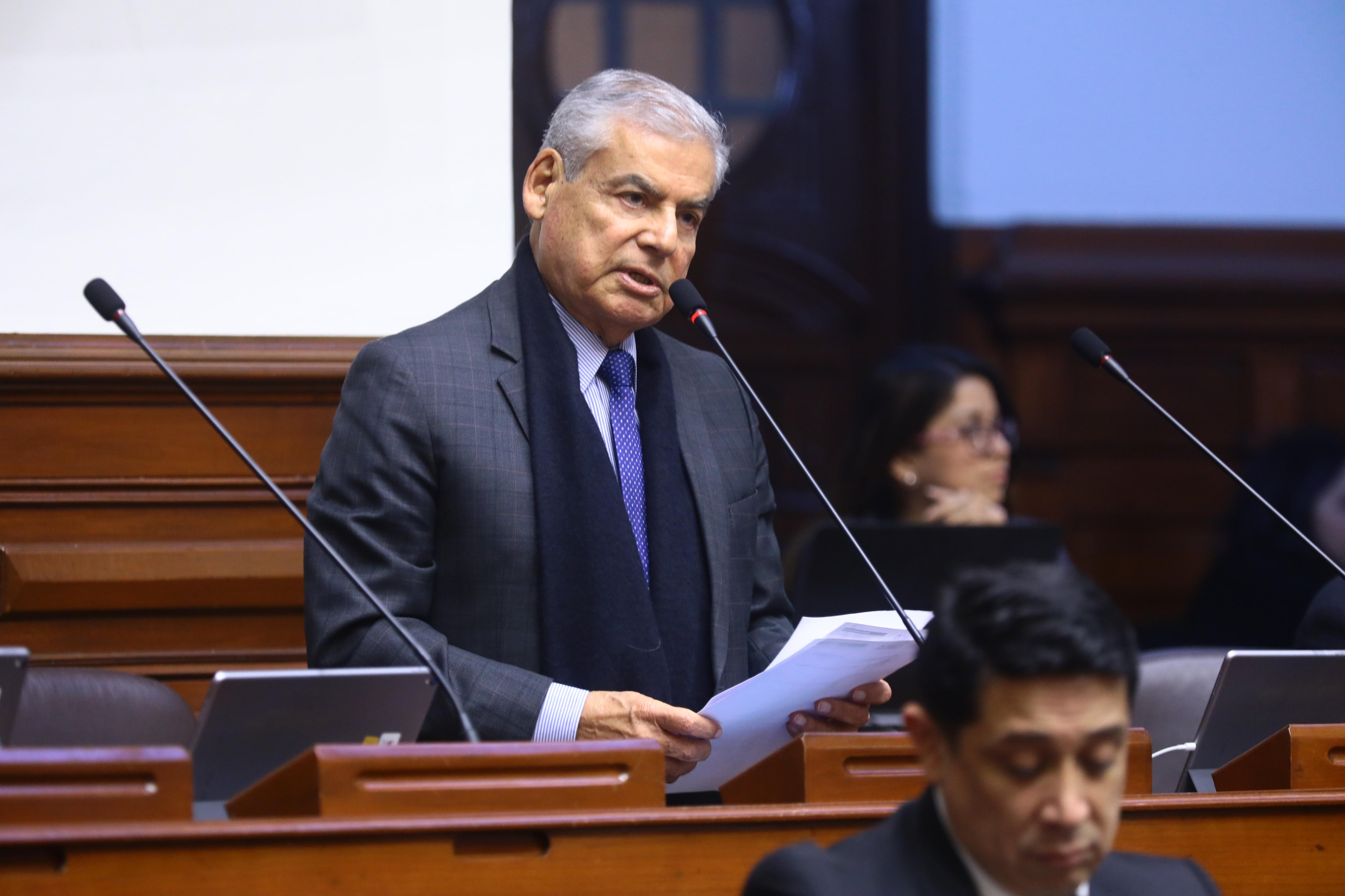 Ex presidente del Consejo de Ministros venía cumpliendo prisión preventiva desde el pasado 11 de diciembre. (Foto: Congreso de la República)