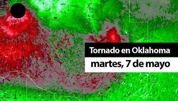 Se emitió una emergencia de tornado, la más grave de las alertas de tornado, para el condado de Osage en Oklahoma. El NWS se refirió a un "tornado grande y destructivo" que avanzaba hacia Barnsdall y causaba daños catastróficos. (Foto: Google Maps/Composición)