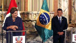 Ollanta Humala ofrece oportunidades de inversión a Brasil durante visita de Dilma Rousseff