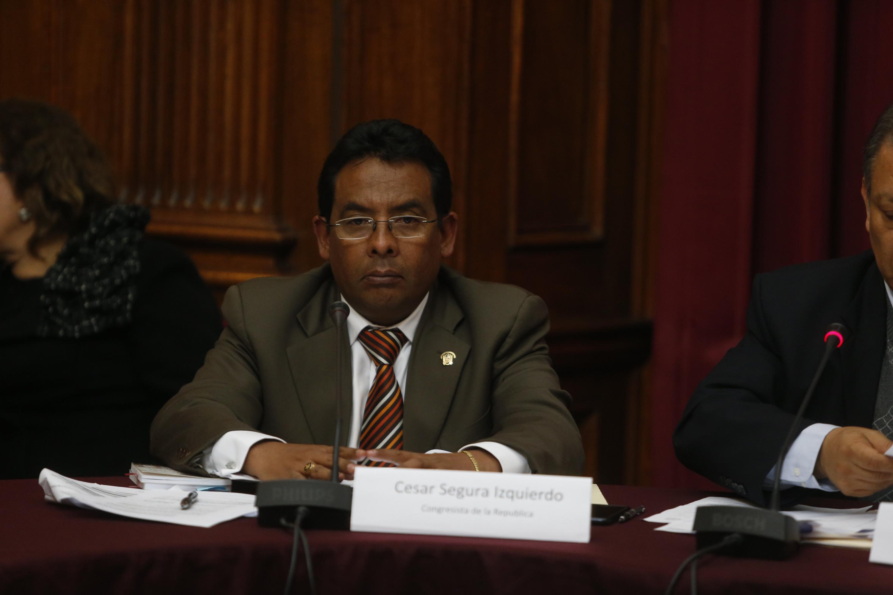 Segura indicó que, en su momento, las dos denuncias presentadas contra Becerril se evaluaran y debatirán de forma "imparcial y transparente" en el subgrupo de trabajo que preside. (Foto: GEC)