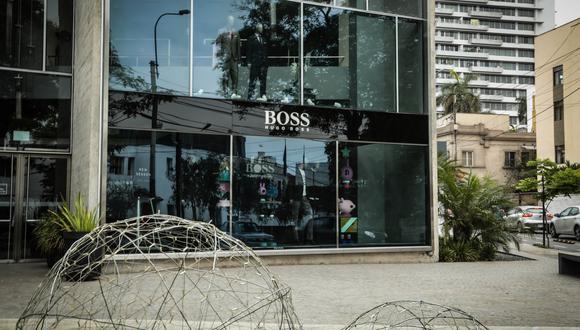 Hugo Boss tiene una tienda en el corredor comercial de El Bosque. (Foto referencial: GEC).